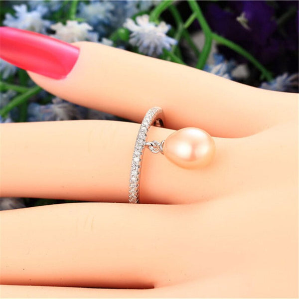 Anillos de plata de ley 925 para mujer, anillo de bodas