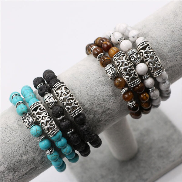 Pulsera de meditación de Buda budista