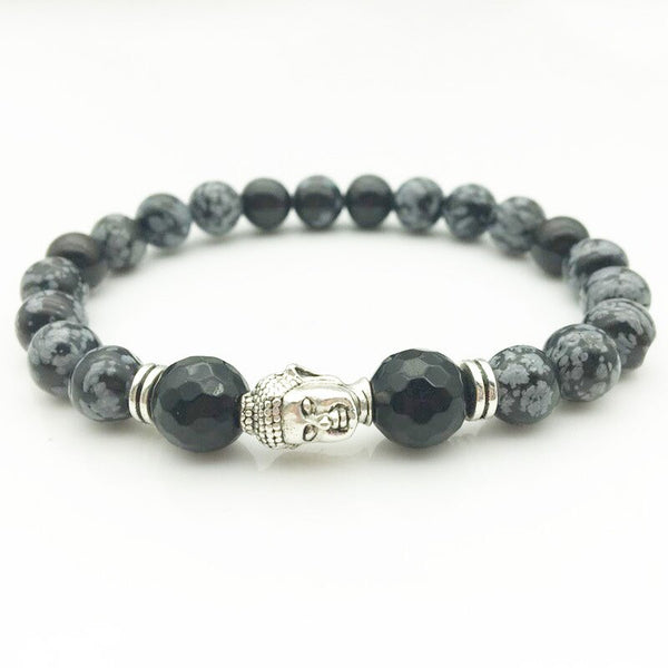 Dije de pulsera de cuentas de 8 mm