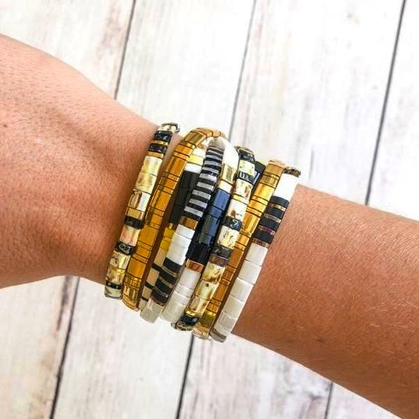 Pulseras de cuentas Tila de Miyuki