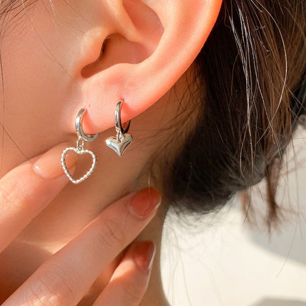 Pendientes vintage de plata de ley 925